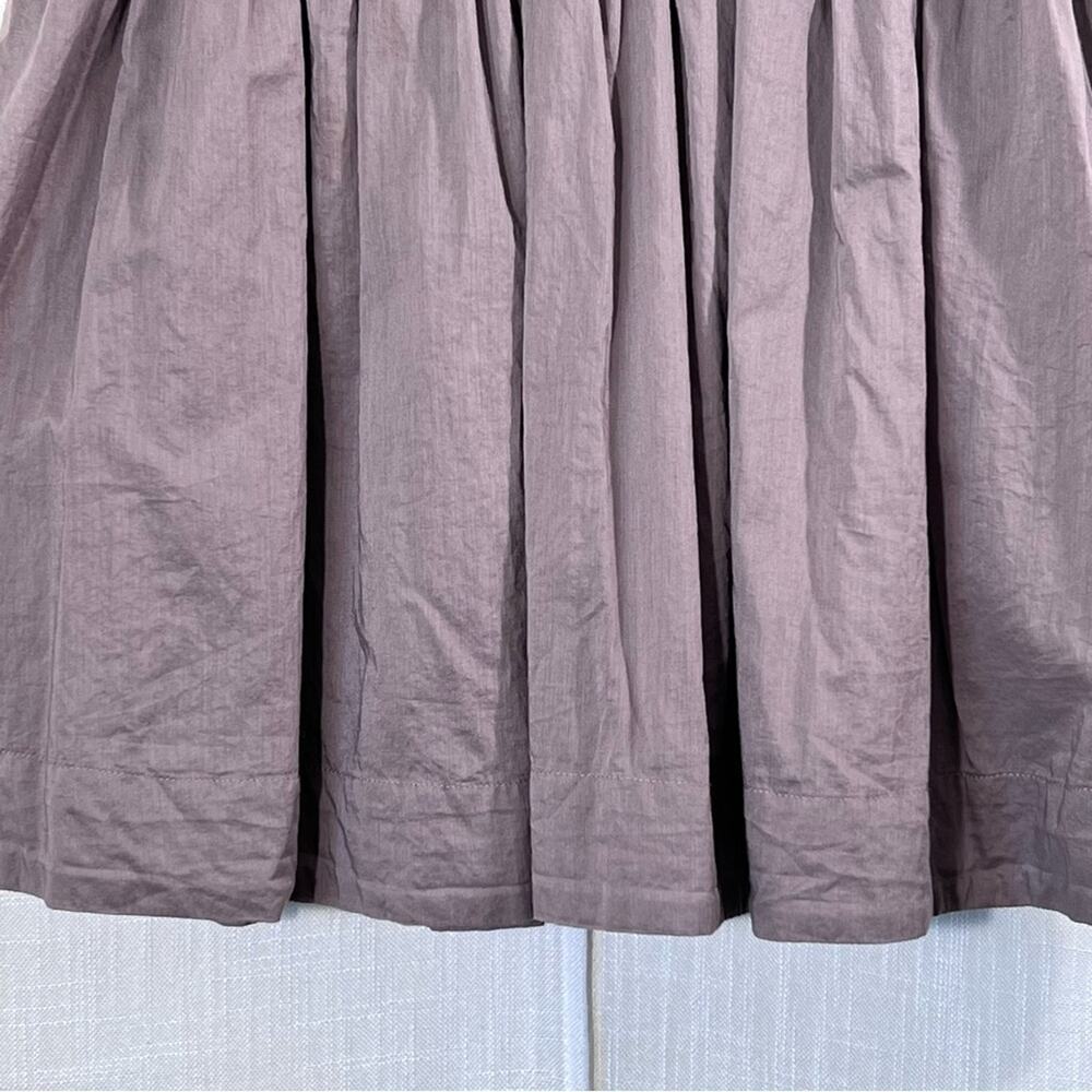Banana Republic 1915 A-line Cotton Lined Mini Skirt Taupe Sz Petite XS - Picture 3 of 12